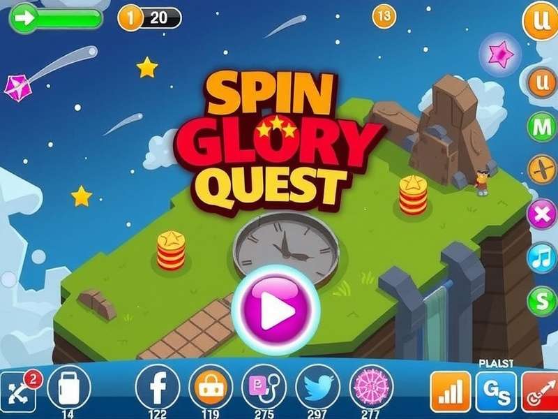 Spin Glory Quest Game Screenshot